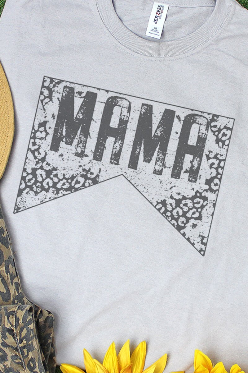 Grunge Leopard Mama Dri-Power 50/50 Tee - Wholesale Accessory Market