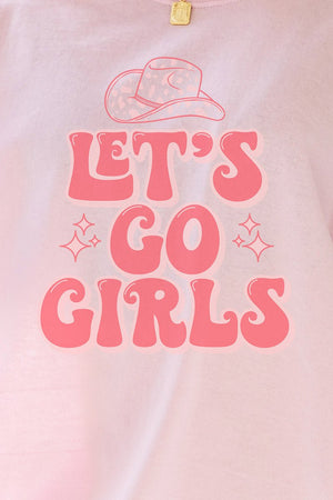 Pink Let's Go Girls Dri-Power 50/50 Tee - Wholesale Accessory Market