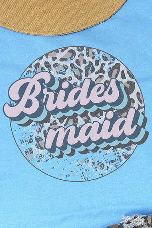 Retro Cheetah Bridesmaid Dri-Power 50/50 Tee - Wholesale Accessory Market