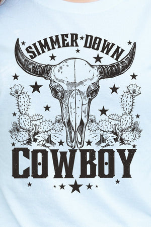 Simmer Down Cowboy Dri-Power 50/50 Tee - Wholesale Accessory Market