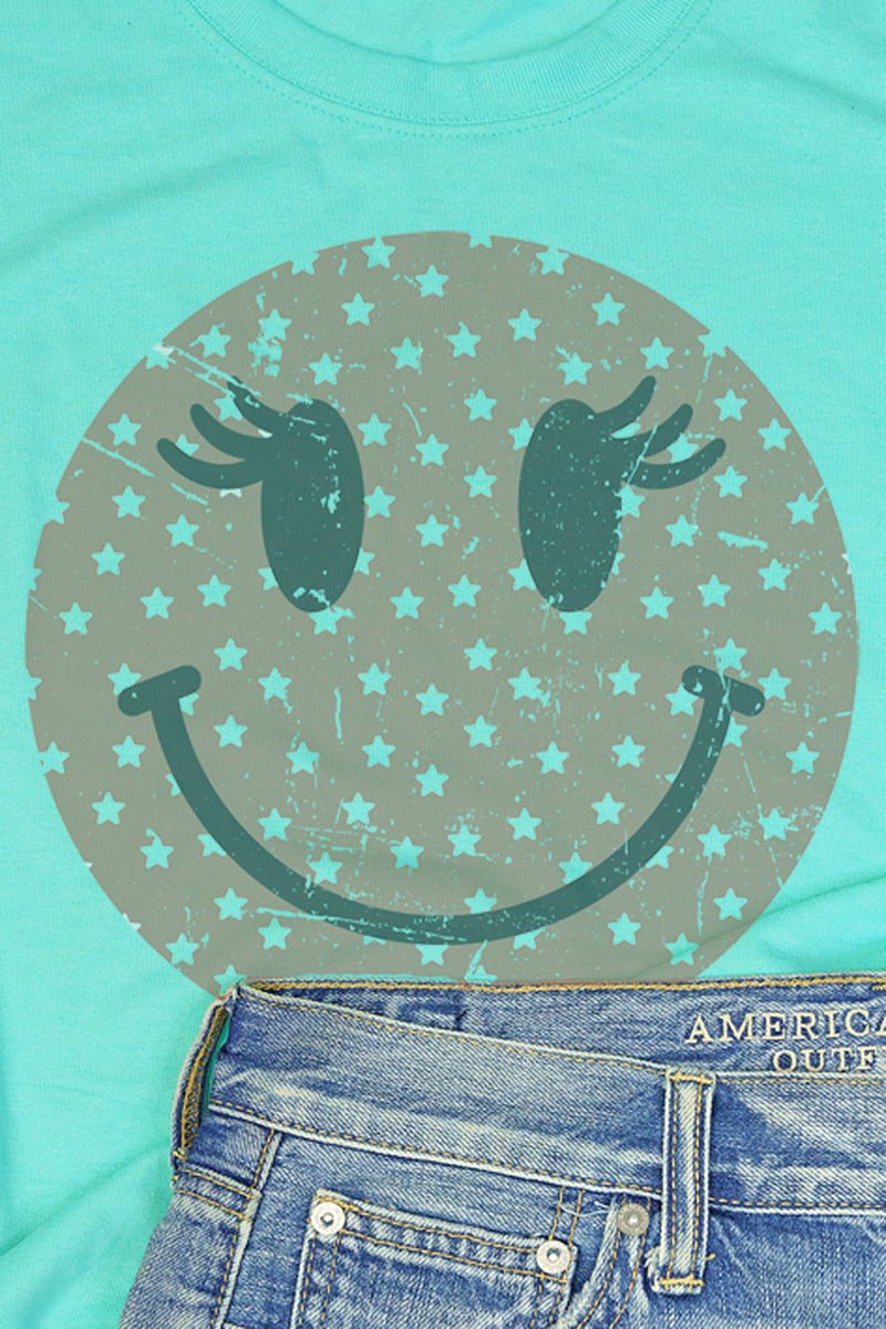 Star Of The Show Happy Face Dri-Power 50/50 Tee - Wholesale Accessory Market