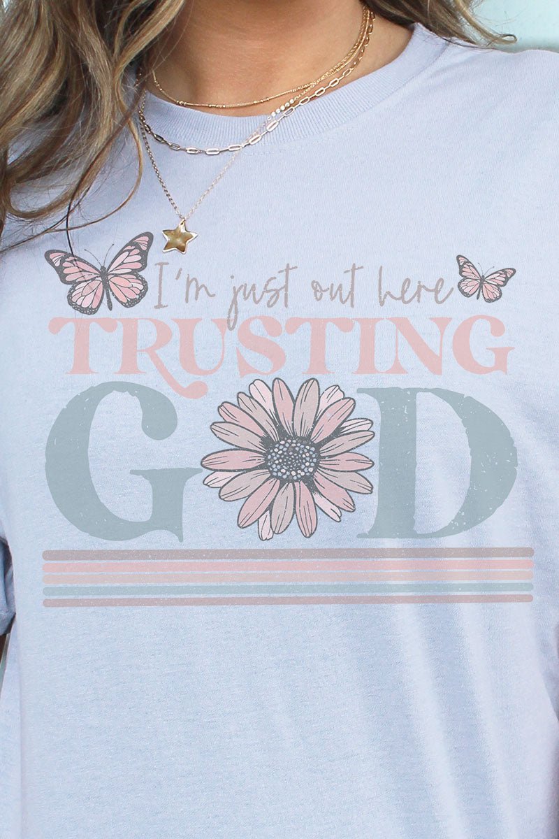 Trusting God Dri-Power 50/50 Tee - Wholesale Accessory Market