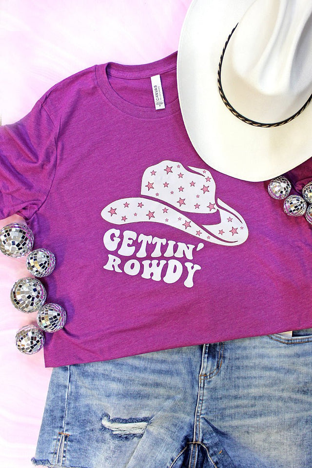 Cowgirl Gettin Rowdy Unisex Short Sleeve T-Shirt - Wholesale Accessory Market