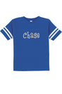 Rabbit Skins Toddler Fine Jersey Varsity Tee, Royal/White *Personalize It - Wholesale Accessory Market