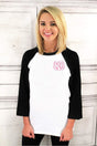 Bella+Canvas Unisex 3/4 Sleeve Tee *Personalize It - Wholesale Accessory Market