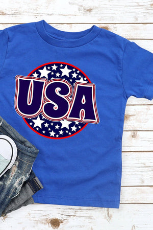 Toddler Circle USA Cotton Jersey Tee - Wholesale Accessory Market