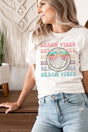 Beach Vibes Tri-Blend Short Sleeve Tee - Wholesale Accessory Market