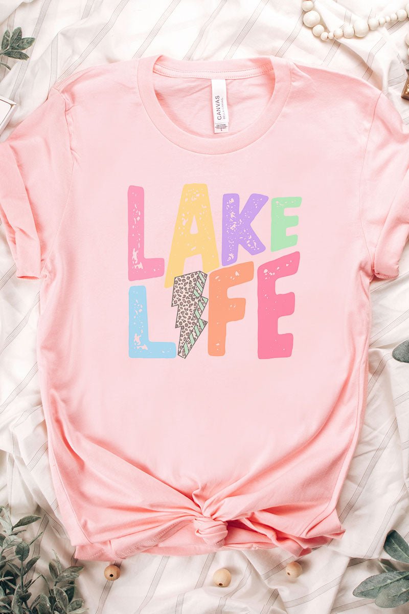 Lake Life Bolt Tri-Blend Short Sleeve Tee - Wholesale Accessory Market