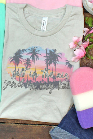 Salt In The Air Beach Tri-Blend Short Sleeve Tee - Wholesale Accessory Market