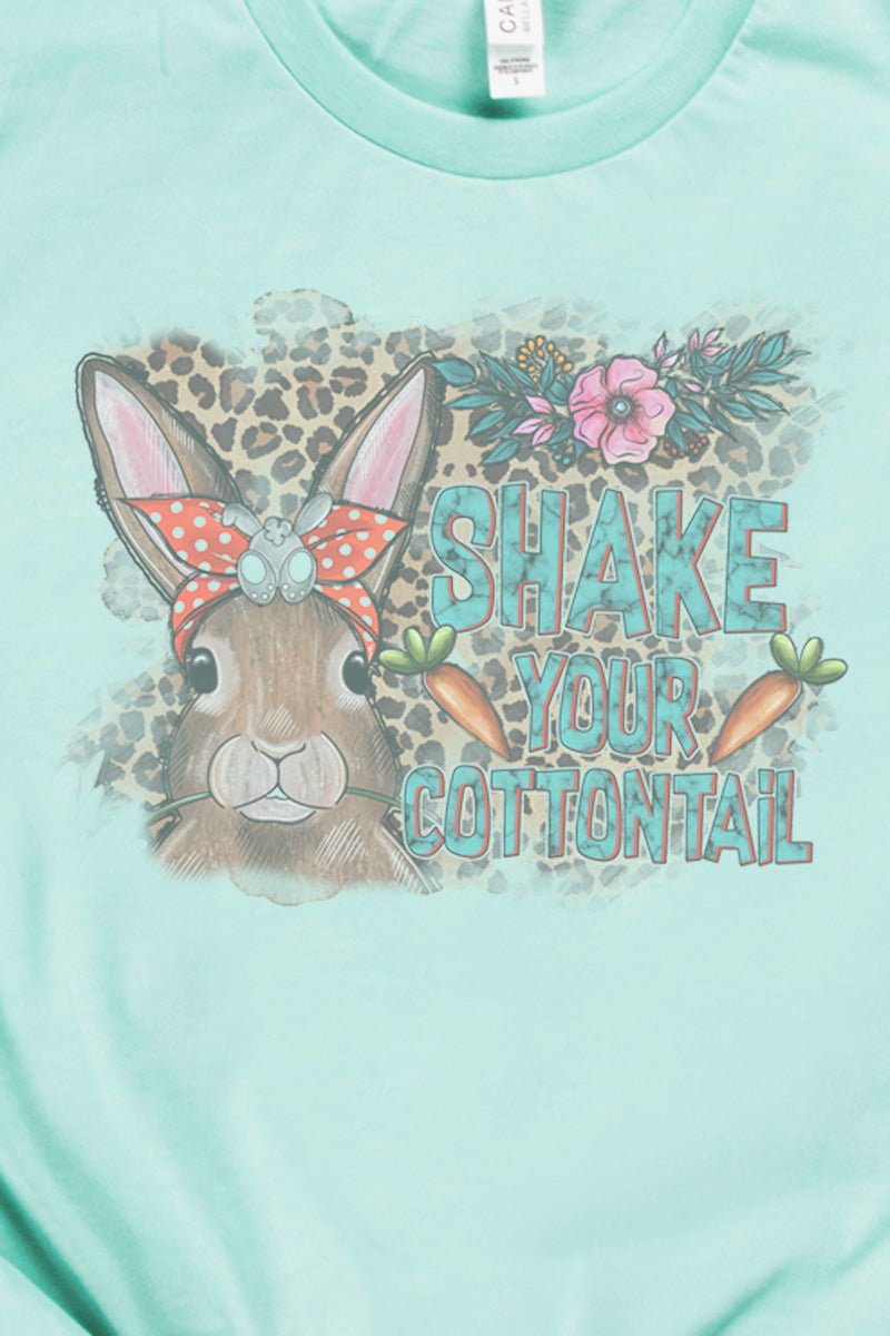 Shake Your Cottontail Tri-Blend Short Sleeve Tee - Wholesale Accessory Market