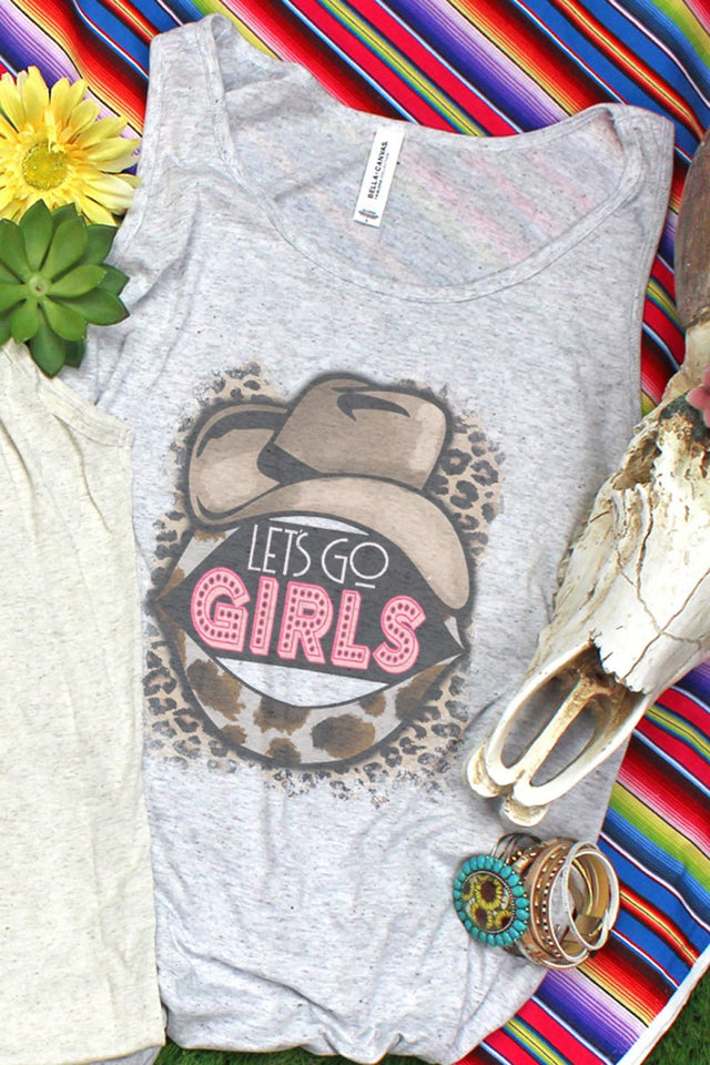 Let's Go Girls Cowgirl Unisex Jersey Tank - Wholesale Accessory Market