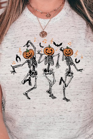 Dancing Pumpkins Unisex Short Sleeve Tee - Wholesale Accessory Market