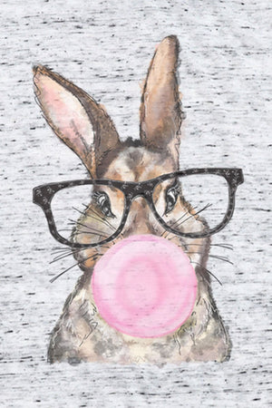 Bubblegum Bunny Unisex Short Sleeve Tee - Wholesale Accessory Market