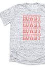 Stacked Howdy Unisex Short Sleeve Tee - Wholesale Accessory Market