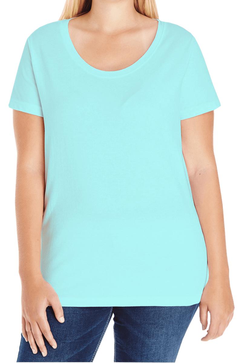 L.A.T. Ladies Curvy Tee - Wholesale Accessory Market