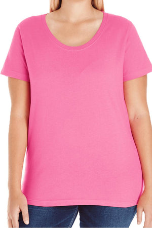 L.A.T. Ladies Curvy Tee - Wholesale Accessory Market