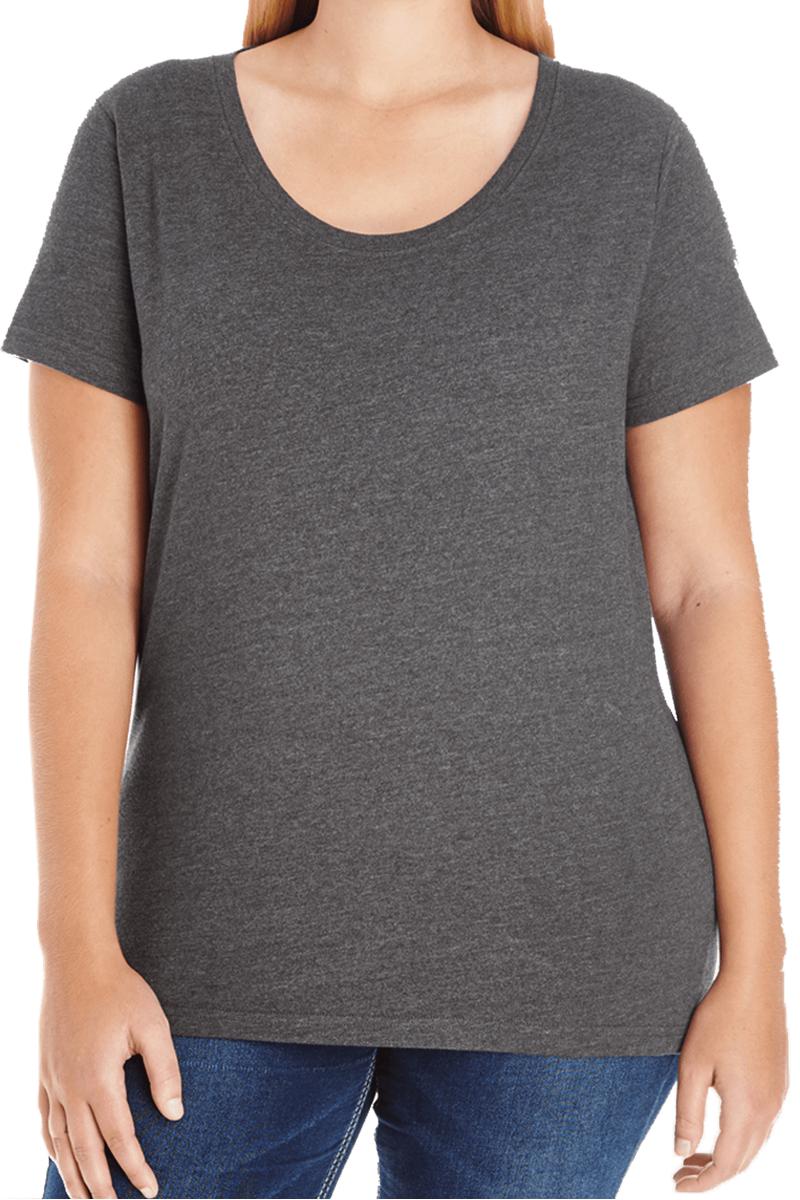 L.A.T. Ladies Curvy Tee - Wholesale Accessory Market