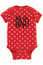 Rabbit Skins Polka Dot Infant Onesie *Personalize It - Wholesale Accessory Market