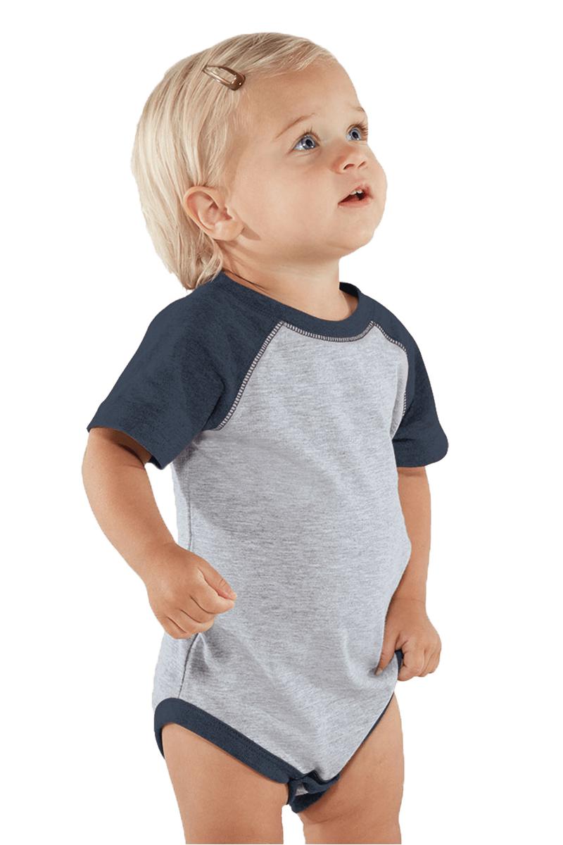 Rabbit Skins Infant Baseball Fine Jersey Bodysuit *Personalize It! - Wholesale Accessory Market