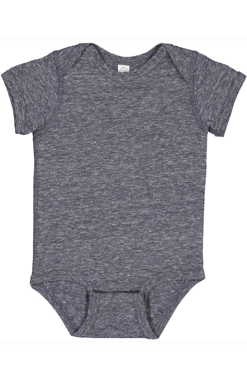 Rabbit Skins Infant Melange Jersey Bodysuit - Wholesale Accessory Market