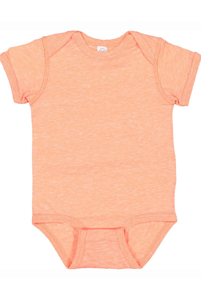 Rabbit Skins Infant Melange Jersey Bodysuit - Wholesale Accessory Market