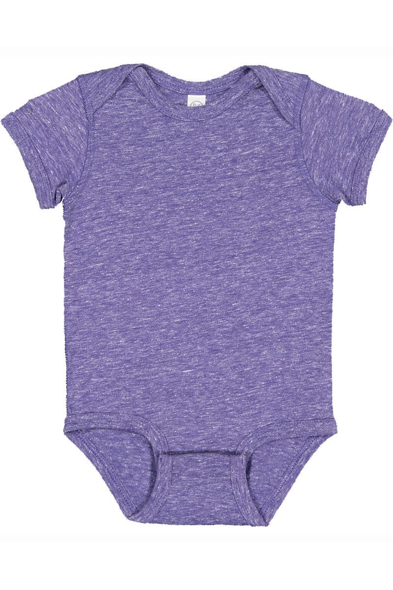 Rabbit Skins Infant Melange Jersey Bodysuit - Wholesale Accessory Market