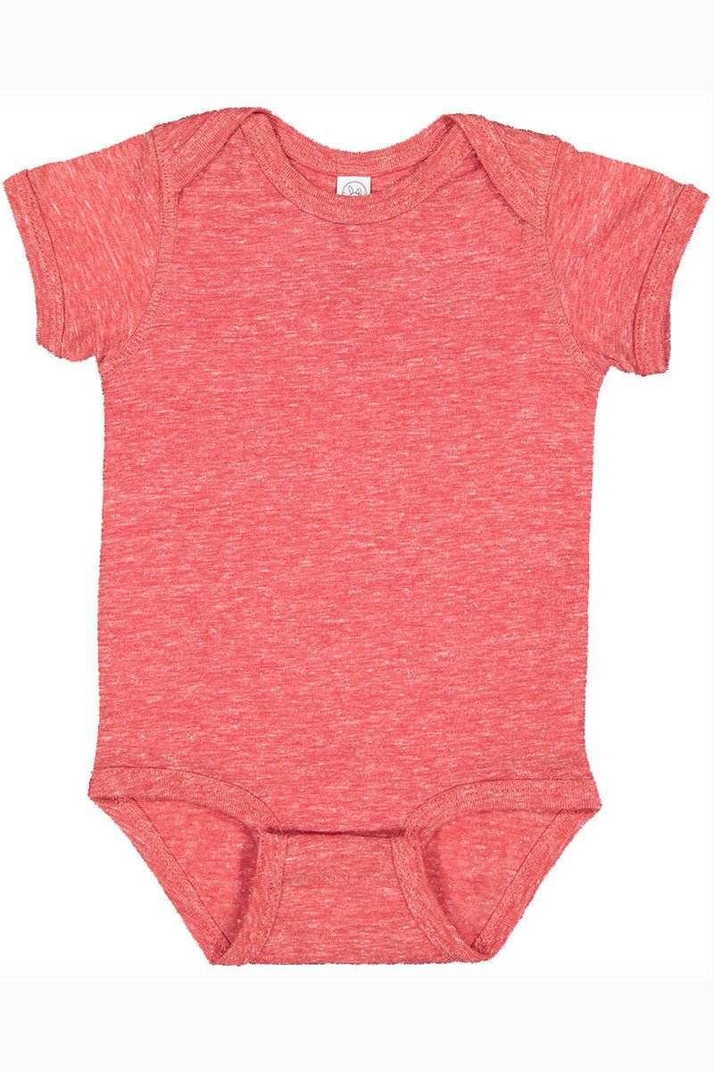 Rabbit Skins Infant Melange Jersey Bodysuit - Wholesale Accessory Market