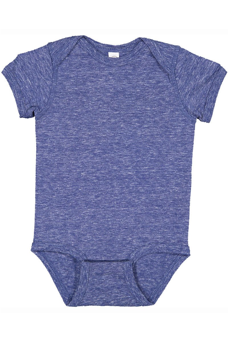 Rabbit Skins Infant Melange Jersey Bodysuit - Wholesale Accessory Market