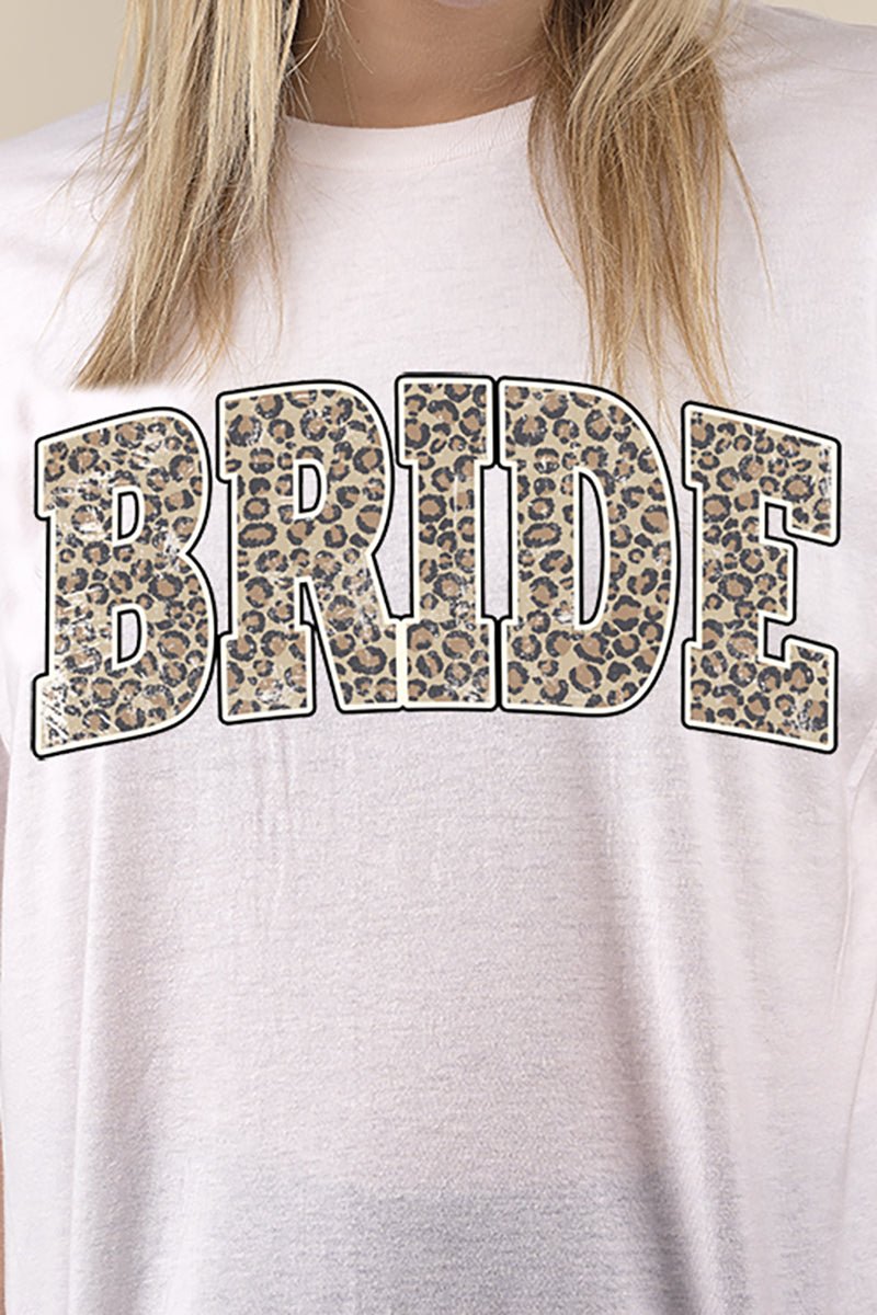 Arched Bride Leopard Perfect-T Shirt - Wholesale Accessory Market