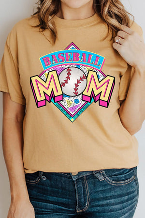 Loud And Proud Baseball Mom Short Sleeve Relaxed Fit T-Shirt - Wholesale Accessory Market