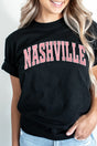 Athletic Varsity Nashville Short Sleeve Relaxed Fit T-Shirt - Wholesale Accessory Market