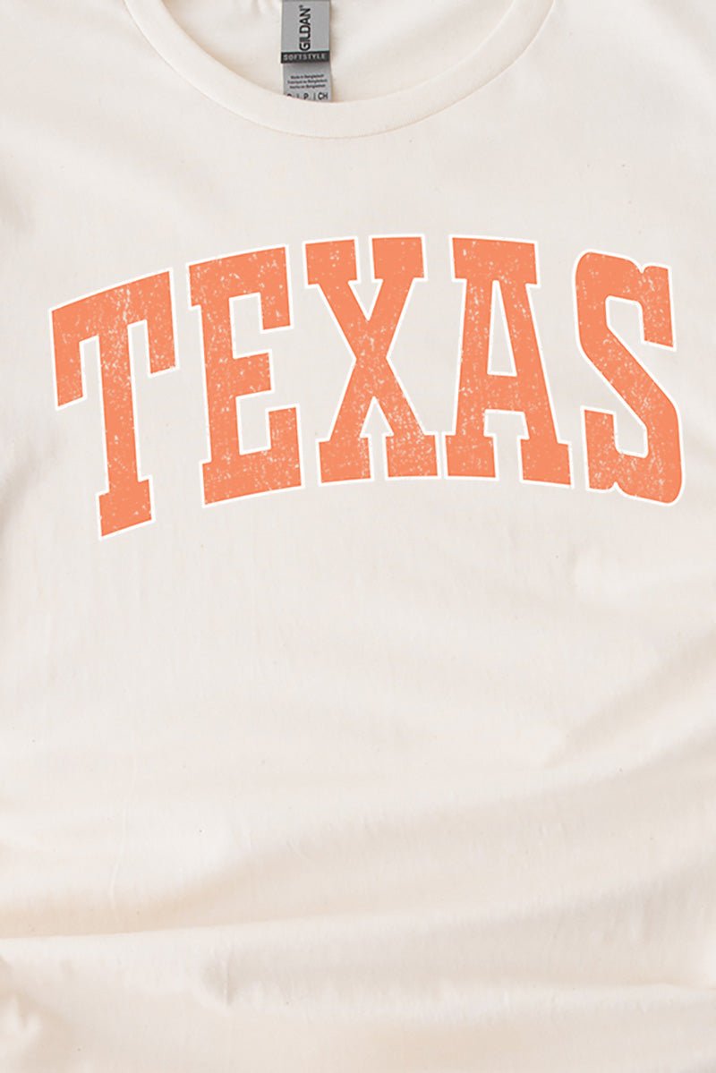 Athletic Varsity Texas Short Sleeve Relaxed Fit T-Shirt - Wholesale Accessory Market