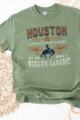 Houston Livestock Short Sleeve Relaxed Fit T-Shirt - Wholesale Accessory Market