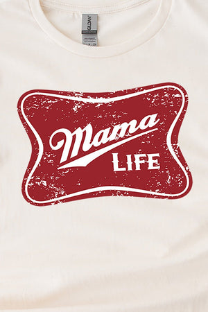 Mama Life Short Sleeve Relaxed Fit T-Shirt - Wholesale Accessory Market