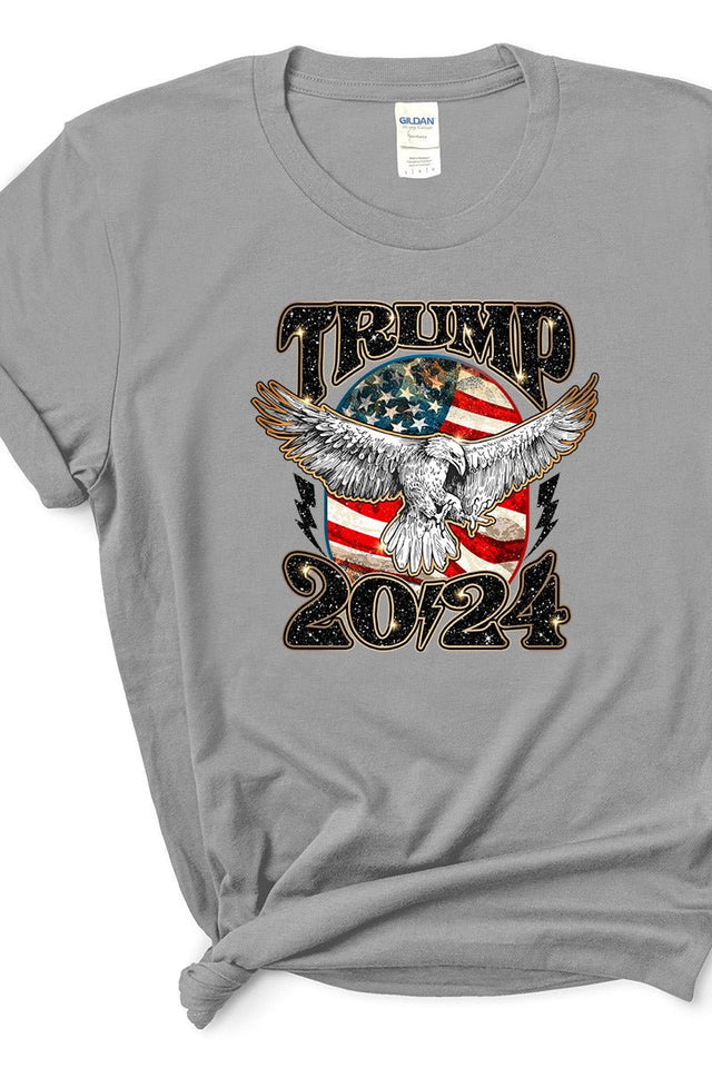 Trump 2024 Eagle Short Sleeve Relaxed Fit T-Shirt - Wholesale Accessory Market