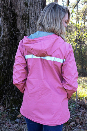 Charles River Women's New Englander Mauve Rain Jacket *Customizable! (Wholesale Pricing N/A) - Wholesale Accessory Market