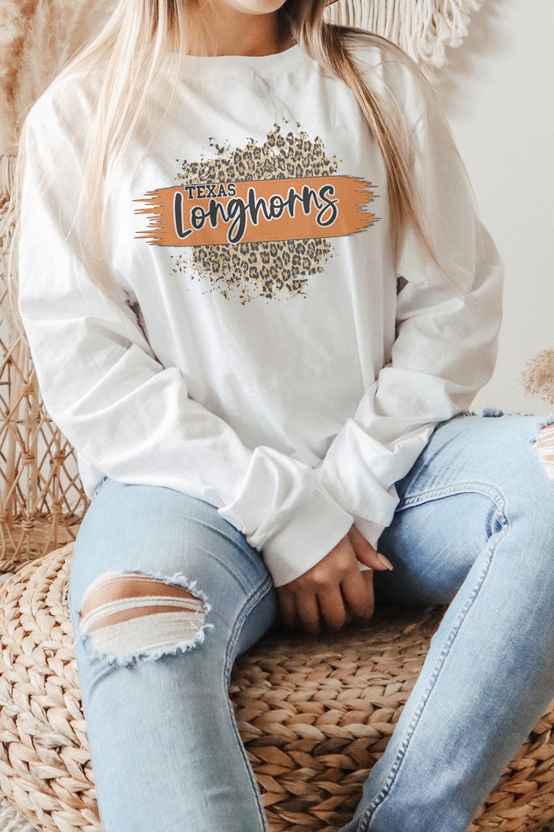 Brush Longhorns Unisex NuBlend Crew Sweatshirt - Wholesale Accessory Market