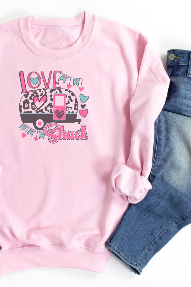 Camper Love Shack Unisex NuBlend Crew Sweatshirt - Wholesale Accessory Market