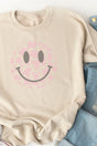 Cow Spots Happy Face Unisex NuBlend Crew Sweatshirt - Wholesale Accessory Market