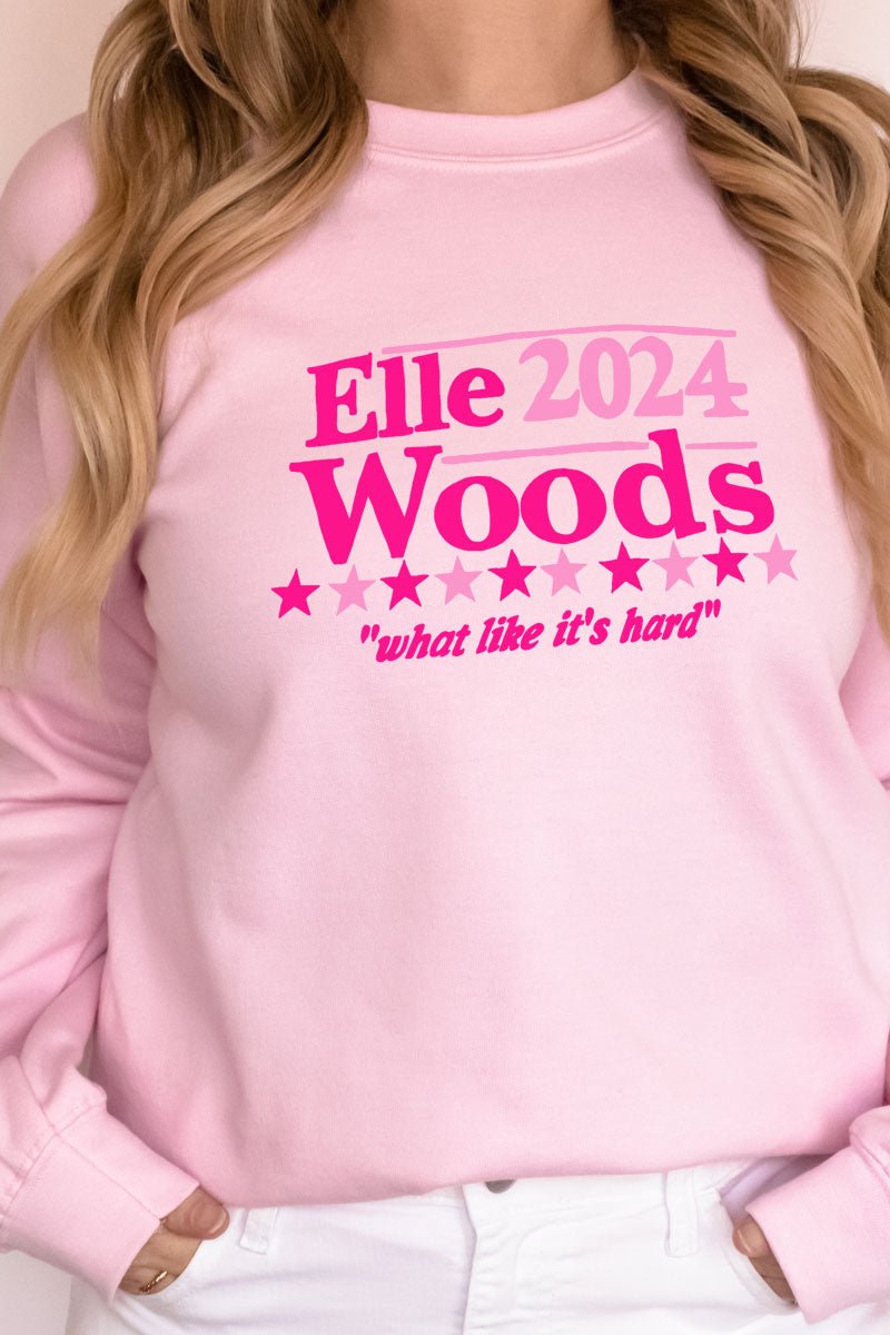 Elle Woods 2024 Unisex NuBlend Crew Sweatshirt Wholesale Accessory Market