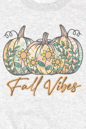 Fall Vibes Tie Dye Pumpkins Unisex NuBlend Crew Sweatshirt - Wholesale Accessory Market