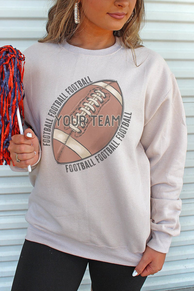 Football Pride-Your Team Unisex NuBlend Crew Sweatshirt - Wholesale Accessory Market