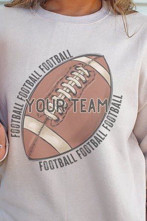 Football Pride-Your Team Unisex NuBlend Crew Sweatshirt - Wholesale Accessory Market