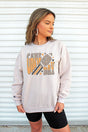 Groovy Game Day Orange And Black Unisex NuBlend Crew Sweatshirt - Wholesale Accessory Market