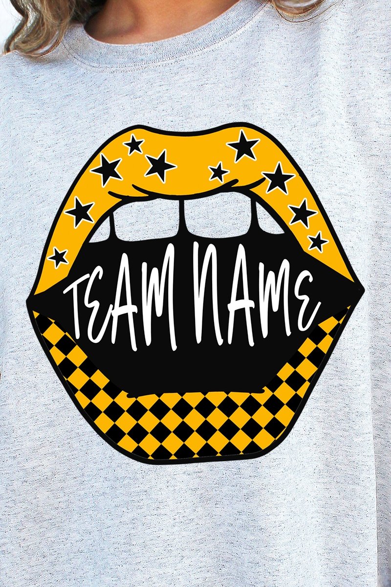 Loud Mouth Football Black And Gold Unisex NuBlend Crew Sweatshirt - Wholesale Accessory Market