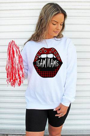 Loud Mouth Football Garnet And Black Unisex NuBlend Crew Sweatshirt - Wholesale Accessory Market