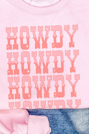 Stacked Howdy Unisex NuBlend Crew Sweatshirt - Wholesale Accessory Market