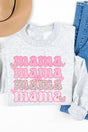 Stacked Mama Valentine Unisex NuBlend Crew Sweatshirt - Wholesale Accessory Market