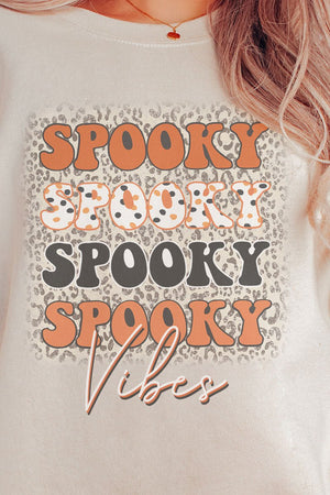 Stacked Spooky Vibes Unisex NuBlend Crew Sweatshirt - Wholesale Accessory Market