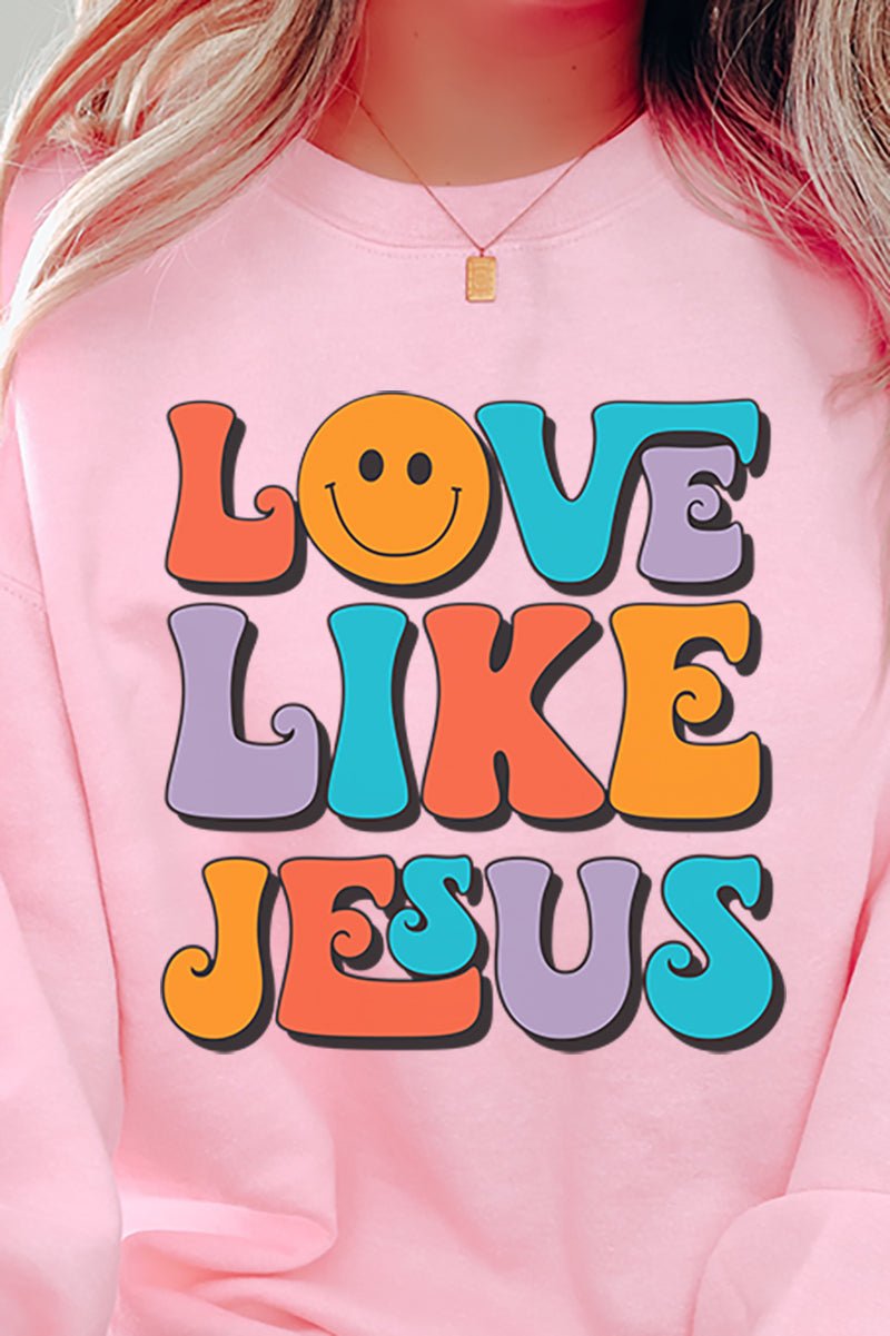 Bright Love Like Jesus Unisex NuBlend Crew Sweatshirt - Wholesale Accessory Market